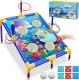 Animal Bean Bag Toss Game Toy Outdoor Toss Game, Family Party Party Supplies for Kids, Gift for Boys Birthday or Christmas for Toddlers Ages 3 4 5 6 Year Old