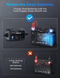 Battery Charger Automotive Trickle Charger Battery Maintainer, TOPDON T4000 4A/1A for 6V/12V Lead-Acid/Lithium ion Batteries Auto Smart Battery Desulfator with Temperature Compensation AGM Deep Cycle