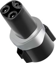EV Charger J1772 to Tesla Adapter - Up to 60A 250V IP55 J1772 Charger Adapter for Tesla Model 3/Y/X/S, Mobile EV Adapter for Tesla with Fast Charging