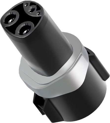 EV Charger J1772 to Tesla Adapter - Up to 60A 250V IP55 J1772 Charger Adapter for Tesla Model 3/Y/X/S, Mobile EV Adapter for Tesla with Fast Charging