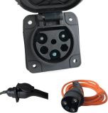 Charging Power Cord Assembly Fits for Evolution ICON Golf Carts, Replaces OEM# 2.04.0620 (Orange)