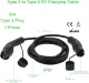 DreamsCT EV Charger Portable Level 1+2 110V-240V Adjustable Electric Vehicle Charging Station