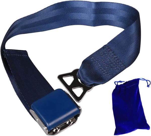 Airplane Seat Belt Extender - FITS SOUTHWEST AIRLINE OLD 737-700 - SeatBelt Extension Adjustable 7-25  Length - E8 Safety Certified (Type B)