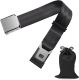 Coolrunner Airplane Seat Belt Extender, Adjustable 7-32  Airplane Seatbelt Extender - FITS ALL Airlines - Free Carrying Case Black