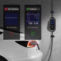 Level 2 EV Charger, with APP/WiFi/Bluetooth, 32A, 240V, Portable Fast Electric Vehicle Charger, Flexible 16ft Cable, Adjustable Current & Time Delay, J1722, Car Charging with NEMA14-50P