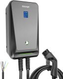 Electric Vehicle Charging Stations EV Charger Type 2 16A 3 Phase Wallbox Electric Car Charging Station with 6.1M Cable 11KW IEC 62196-2 ( Color : 32A 1 Phase 7KW )