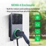 Autel MaxiCharger Home Smart Electric Vehicle (EV) Charger, 50 Amp Level 2 Wi-Fi and Bluetooth Enabled EVSE, Indoor/Outdoor Car Charging Station, with RFID Cards