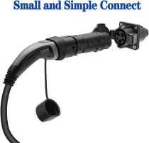 J1772 EV Adaptor Plug 32A Electric Vehicle Car EV Charger Connector Type 2 To Type1 Electric Vehicle Charging Adapter