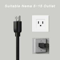 Level 1 EV Charger 16 Amp 25FT Cable Portable Electric Charger for J1772 EVs with NEMA 5-15 Plug