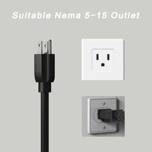 Level 1 EV Charger 16 Amp 25FT Cable Portable Electric Charger for J1772 EVs with NEMA 5-15 Plug