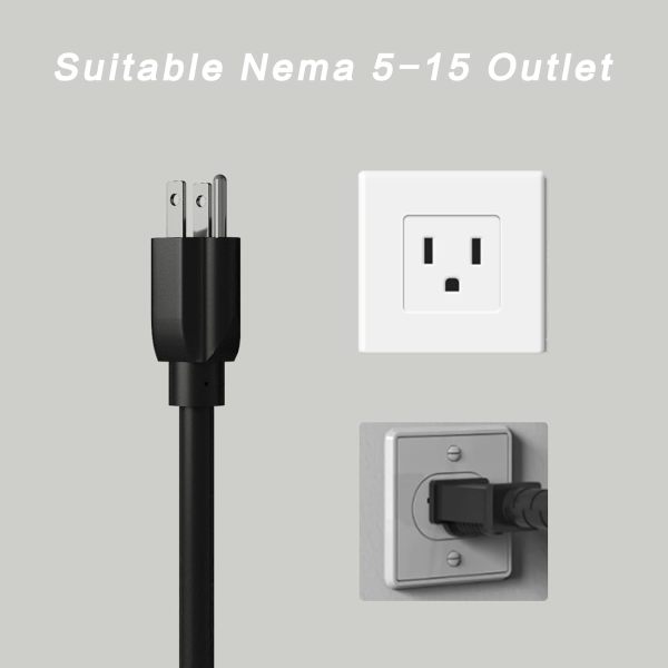 Level 1 EV Charger 16 Amp 25FT Cable Portable Electric Charger for J1772 EVs with NEMA 5-15 Plug