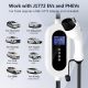 Podofo Portable EV Charger Plug 32 Amp for Home with 16.4 FT Indoor/Outdoor SEA J1772 EV Electric Vehicle Car Fast Wall Charging Station Compatible with All J1772 Evs