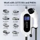 Podofo Portable EV Charger Plug 32 Amp for Home with 16.4 FT Indoor/Outdoor SEA J1772 EV Electric Vehicle Car Fast Wall Charging Station Compatible with All J1772 Evs