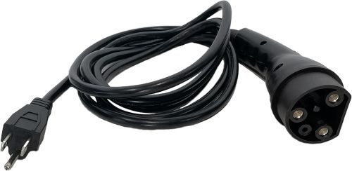 Charging Power Cord Assembly Fits for Evolution ICON Golf Carts, Replaces OEM# 2.04.0620 (Orange)