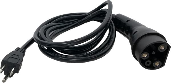 Charging Power Cord Assembly Fits for Evolution ICON Golf Carts, Replaces OEM# 2.04.0620 (Orange)