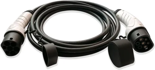 Electric Vehicle Charging Stations EV Charging Cable32A 7.2KW 62196-2 5M Electric Car Charger Station Electric Vehicle Charging Cable Compatible (Color : 16Aphase Size : W)