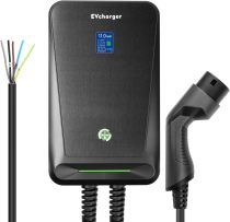 Electric Vehicle Charging Stations EV Charger Type 2 16A 3 Phase Wallbox Electric Car Charging Station with 6.1M Cable 11KW IEC 62196-2 ( Color : 32A 1 Phase 7KW )