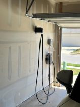 Universal EV Charger Cable Retractor,Wall Mounted Cable Management System,Works with 16-26mm EV Charging Cables