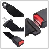 2 Pack Universal Seat Belt Fits Most Golf Cart Front/Rear Seats, 2 Point Adjustable Seatbelts Kit, Black