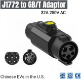 32A EV Adaptor J1772 to GB/T, Electric Vehicle Charging Connector for Chinese EVs BYD, JAC, etc...