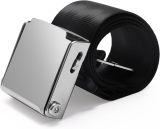 Coolrunner Airplane Seat Belt Extender, Adjustable 7-32  Airplane Seatbelt Extender - FITS ALL Airlines - Free Carrying Case Black
