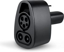 LANGCHI CCS Charger Adapter, 250KW Power DC Fast Charging Compatible with Tesla Model 3, Y, S, X-CCS Charger Adapter. Support Any Level 3 Fast Charging Station with CCS Plug