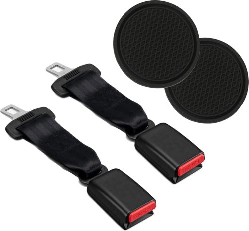 Original Car Cup Coaster, 2PCS Universal Auto Non-Slip Cup Holder Embedded in Ornaments Silicone Coaster, Car Interior Accessories Mat