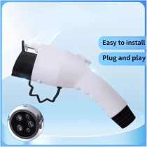 ev charging adapter Type1 EV Car Charger Plug SAE J1772 Connector Type 1 16A 3.5KW 32A 7KW for Electric Vehicle Charging Station EVSE(Black)