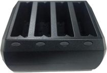 4-Slot Charging Cradle for Zebra Symbol TC70 TC70X TC72 TC77 Battery Charger Cradle with Adapter SAC-TC7X-4BTYC1 Charging Accessories for Scanner