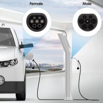 Type 2 to Type 2 IEC 62196‑2 Portable EV for CHARGER 32Amp 22KW Electric Vehicle Charging Cable 3 Phase 5m/16.4ft New energy auto parts
