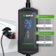 EV Charger Level 2, 16-40A 110-240V, Include J1772 to Tesla Adapter, Tesla Charger, with 26ft Charge Cable and NEMA 14-50 Plug, with Function of Adjustable Current and Reserve Charging Time