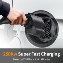 Alxum Tesla Supercharger to CCS1 Adapter - 250Kw 1000V for Tesla V1/V2/V3/V4 DC Fast Charging Stations NACS to CCS Adapter Compatible with All Ford Rivian GM EVS