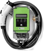 Ultra 32 Amp Electric Vehicle EV Charging Station 18 Foot Cable J1772 NEMA 14-50 240V Level 2 18ft EVSE with Display CSA Safety Certified