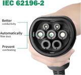 Electric Vehicle Charging Stations EV Charging Station Cable 32A Electric Vehicle Car Charger Wallbox Wall Mount Type 2 Cable IEC 62196-2 Level 2 240V 7.6KW