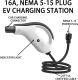 Efficient Charging Solution: Best Volt for Tesla | 120V/16A Power EV Buddy Level 1, NEMA 5-15 Plug，25ft Extension Cord, IP65, Compatible with Tesla Model 3/X/Y/Cyber Truck，with Carry Bag