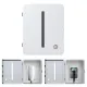 Charger Station Box Compatible with Tesla Gen 3 Wall Connector and ChargePoint EV Charger, Cable Organizer Holder Lock Cover Outdoor Rainproof, Snowproof, Dustproof, Theftproof, Rustproof