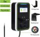 Electric Vehicle Charging Stations EV Charger 32A Wallbox Electric Vehicle Car Charging Station 220V Type 2 1 Phase 7KW IEC 62196-2 (Color : with Screen, Size : Type2)