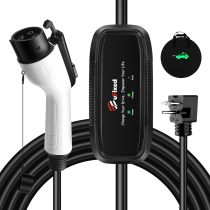 Portable Tesla Charger Level 2 EV Charger 16A 110V/240V, Electric Car Charger Portable EV Charger Level 1 Suitable for Tesla Model Y/3/X/S J1772 Charger