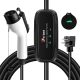 Portable Tesla Charger Level 2 EV Charger 16A 110V/240V, Electric Car Charger Portable EV Charger Level 1 Suitable for Tesla Model Y/3/X/S J1772 Charger