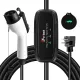 Portable Tesla Charger Level 2 EV Charger 16A 110V/240V, Electric Car Charger Portable EV Charger Level 1 Suitable for Tesla Model Y/3/X/S J1772 Charger