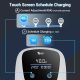 Tera Electric Vehicle Charger J1772: ETL Certified Level 2 40 Amp 240 Volt DIY Stickers Home EVSE with Manual Setting Amps Schedule on Unit NEMA 14-50 25 FT Cable W02