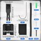 EV Charger Holder Wall Mount Kit, Upgraded EV Charger Holster Dock for SAE J1772 Connector Cable, EV Charger Cable Holder & EV Charging Box Holder for Electric Vehicles