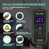 [WiFi] Level 1 & 2 J1772 Electric Vehicle Charger 20’, 40A, WiFi Control, Standard Outlet120VAC Compatible, Works with All EVs Except Tesla NEMA 14-50 Plug, Wireless Smart Features, App Monitoring