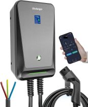 Electric Vehicle Charging Stations EV Charger Type 2 16A 3 Phase Wallbox Electric Car Charging Station with 6.1M Cable 11KW IEC 62196-2 ( Color : 32A 1 Phase 7KW )