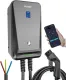 Electric Vehicle Charging Stations EV Charger Type 2 16A 3 Phase Wallbox Electric Car Charging Station with 6.1M Cable 11KW IEC 62196-2 ( Color : 32A 1 Phase 7KW )
