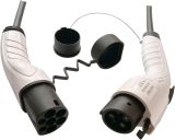Electric Vehicle Charging Stations 32A Electric Vehicle Charging Cable EV Adapter Type 1 to Type 2 Electric Vehicle Charging Cable Compatible (Color : 32A1phases Size : W)