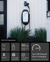 40 Amp EV Charger, Enphase HCS-50 (Formerly ClipperCreek), 9.6kW, 240V Hardwired, 5-Year Warranty, 25 ft Cable, J1772 Ruggedized Connector