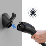 Charging Station Accessories，ev Charger Holder，Cable Organizer， Electric Vehicle Charger Holder for J1772 Fits All J1772 Type Connectors and Mounts