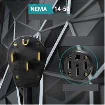 Electric Vehicle Charging Stations EV Charger Level 2 32 Amp Portable Electric Vehicle Charging 14-50 21ft (6M) Cable Electric Vehicle Charging Cable Compatible