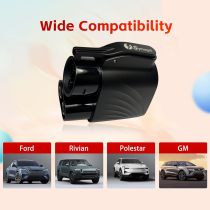 NACS to CCS Adapter, 250KW Tesla Supercharger to CCS Charger Adapter 1000V 500A NACS DC Adapter Fast Charging for Ford, Rivian, Polestar, GM & Volvo EVs